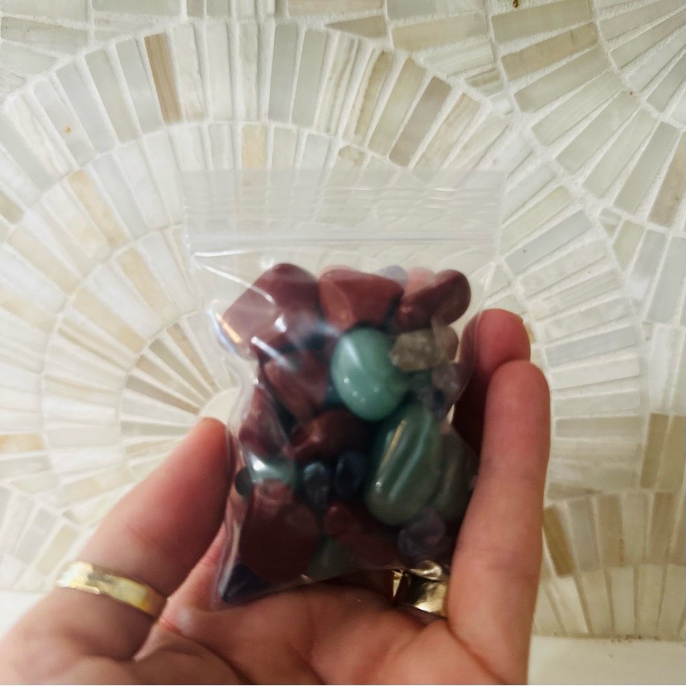 Bundle of small crystals